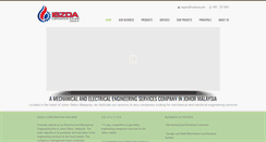 Desktop Screenshot of iszdacorp.com